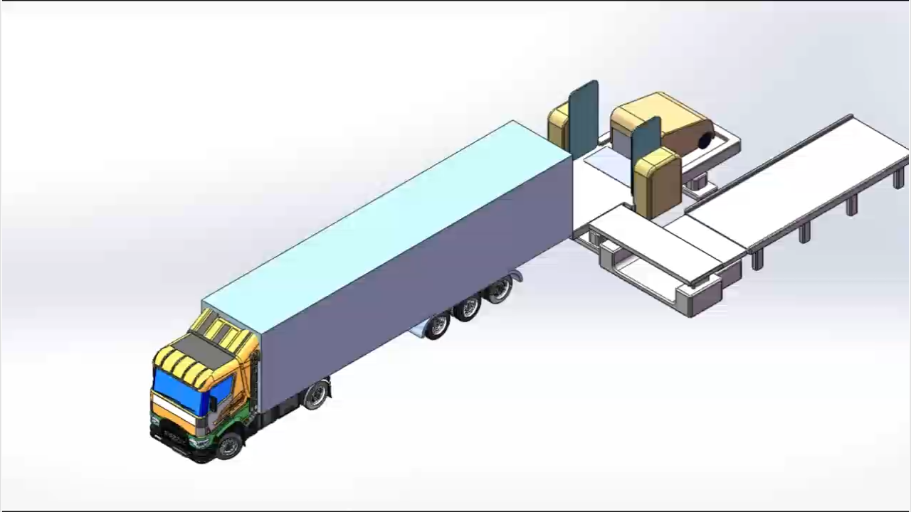 自动装车示意图 自动装车示意图